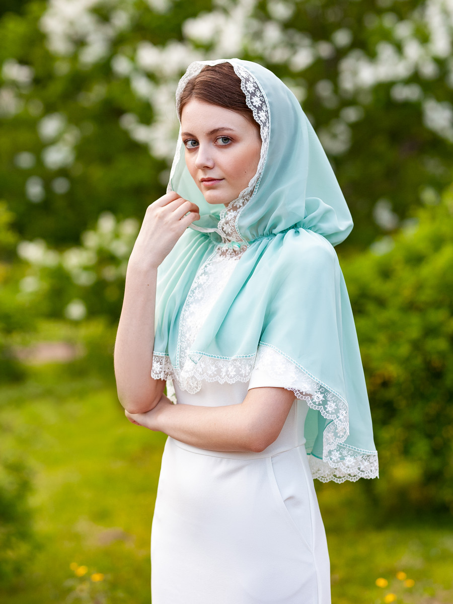 Накидка кружевная "Арина" взрослая Накидка кружевная "Арина" взрослая