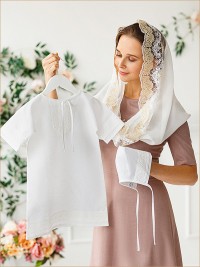 Крестильная рубашка "Ручеёк"